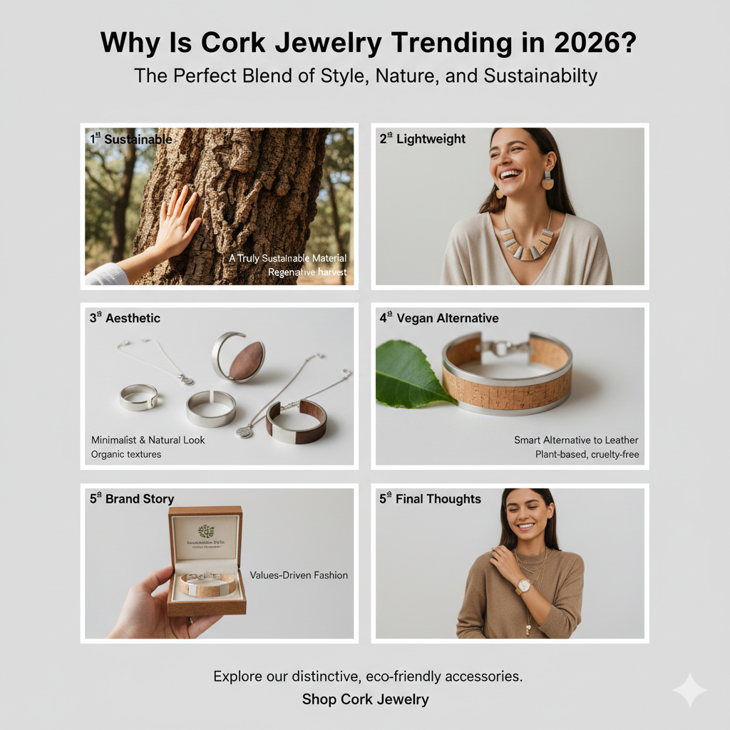 Why Is Cork Jewelry Trending in 2026? The Perfect Blend of Style, Nature, and Sustainability
