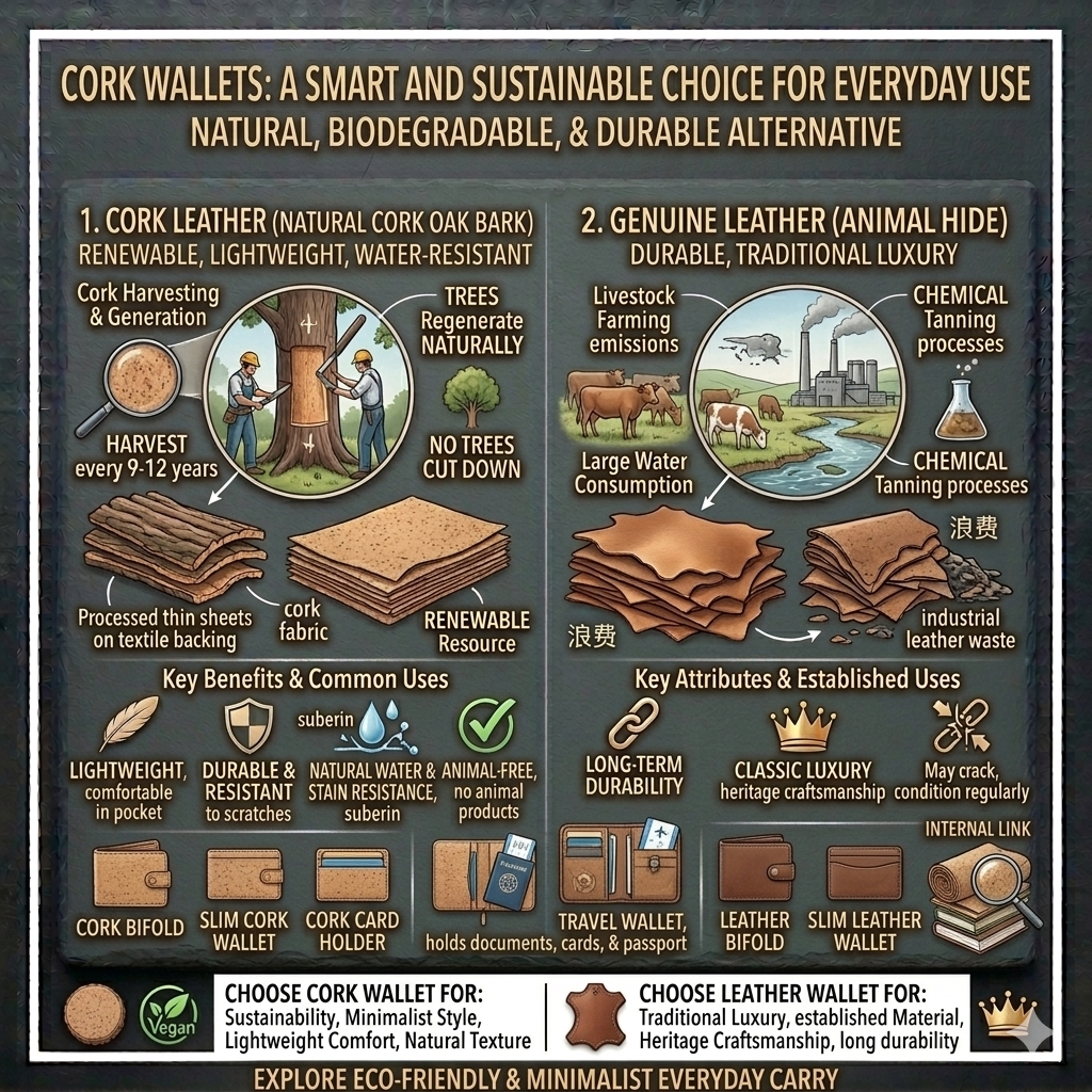 Cork Wallets: Why They Are a Smart and Sustainable Choice for Everyday Use