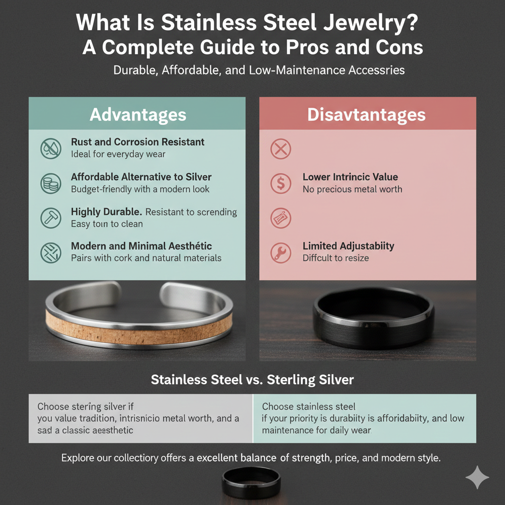 What Is Stainless Steel Jewelry? A Complete Guide to Pros and Cons