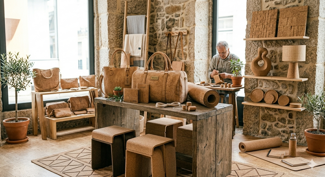 Cork in Sustainable Fashion: From Bags to Home Decor