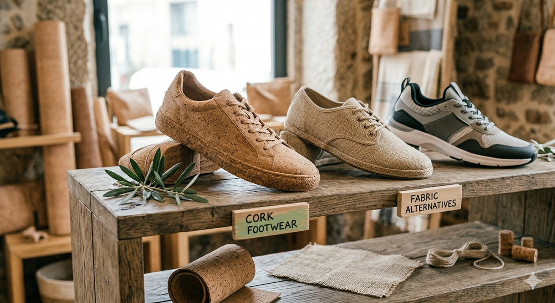 Sustainable Shoes: Cork vs Synthetic and Fabric Materials