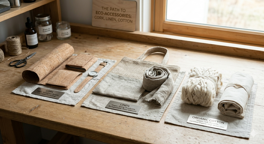 Cork vs Linen vs Cotton: Which Sustainable Material Is Better for Accessories?