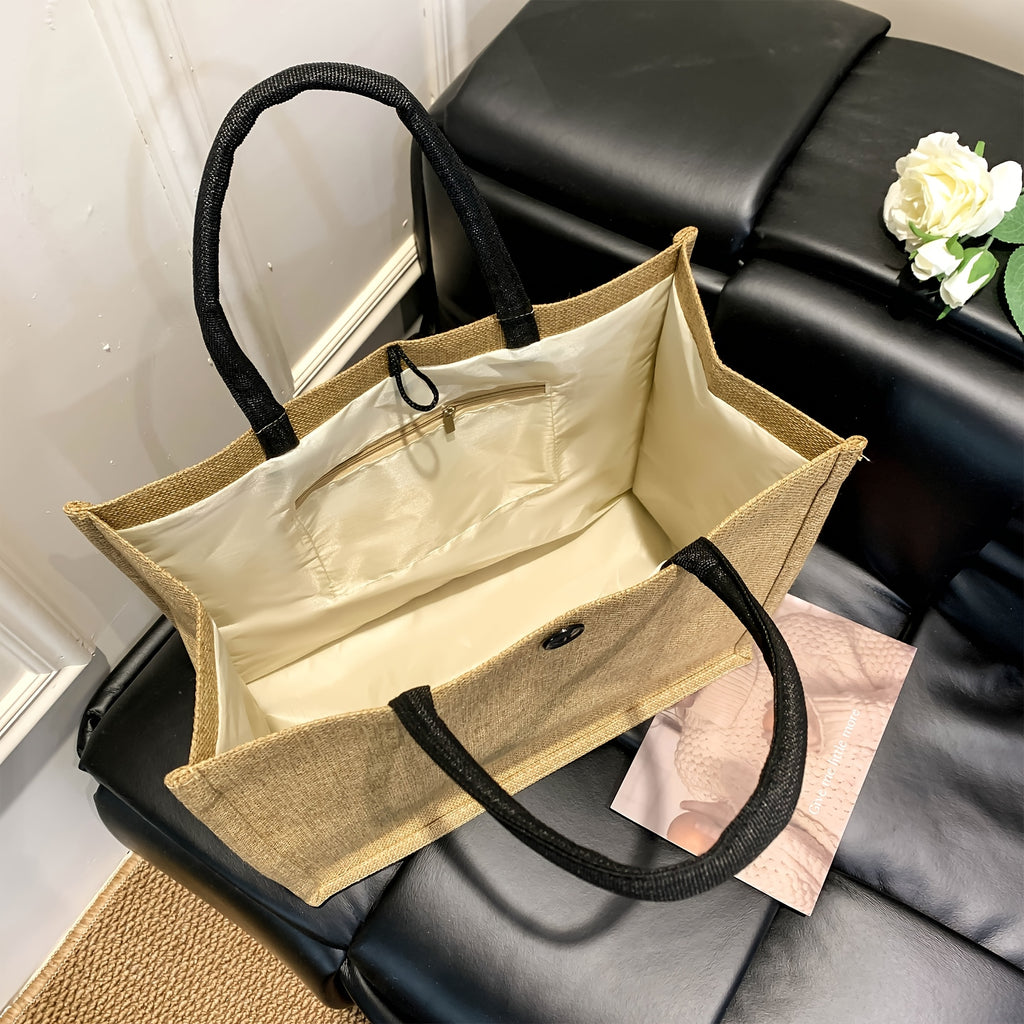 Women’s Handbag & Wallet 3-Piece Set – Large Capacity Casual Shoulder Bag with Matching Organizer Wallet Set