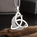 Classic Witch Moon Crescent Necklace – Stainless Steel Mystical Witchcraft Pendant | Unisex Halloween Gothic Jewelry